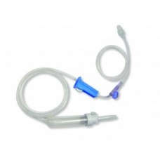 INFUSION SET STANDARD, 15UM FILTER VENTED CHAMBER 200CM TUBE NEEDLE FREE, EACH (IV010003)