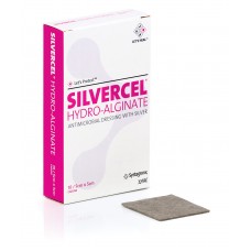 SILVERCEL® ANTIMICROBIAL HYDRO-ALGINATE SILVER WOUND DRESSING, 5CM X 5CM, PACK/10 (CAD050)