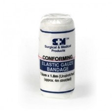 S+M CONFORMING BANDAGE 5CM X 1.8M (4M STRECHED), PACK/12 (10105112)
