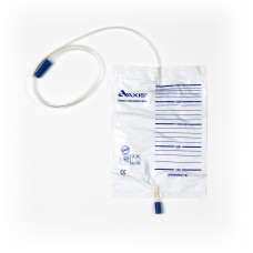 AAXIS URINARY STERILE DRAINAGE BAG A2 2000ML, 120CM T-TAP, STERILE, EACH (10013102)