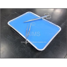 DISSECTION TRAY, BLUE WAX-9" X 6.5" X 1", EACH (DTW1)