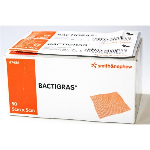 Gauze Wound Dressing Bactigras 10x10cm 10 Individual Pack Sterile Effective  New | eBay