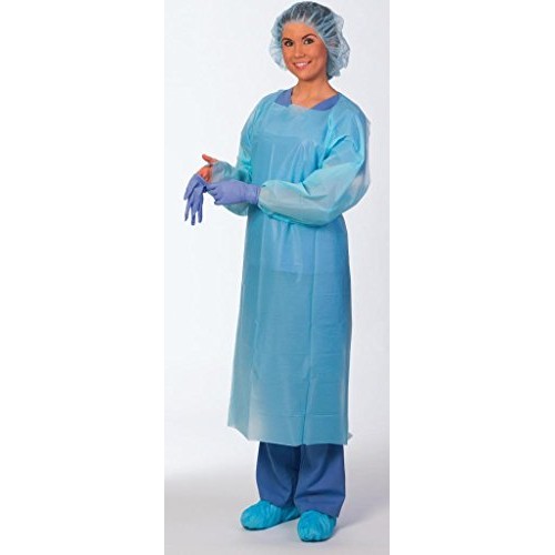 Owear Isolation Gown, Non Sterile Thump Loop Impervious Xl Pack/75 ...
